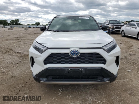 2024 Toyota RAV4 Hybrid XSE with VIN JTME6RFV1RD554472, listed as a Copart auction lot 57648625 with 23,411 mi miles and Salvage title. Bid and sale history available at DreamBid. Image 5.