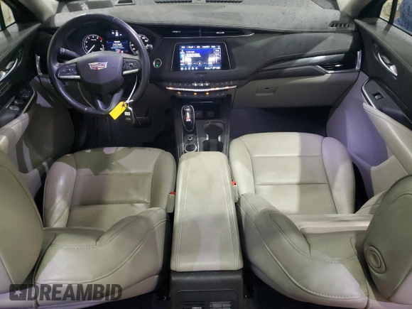 2021 Cadillac XT4 AWD Premium Luxury with VIN 1GYFZDR49MF044119, listed as a Copart auction lot 44242575 with 36,479 mi miles and Salvage Title. Bid and sale history available at carsss.com. Image 8.