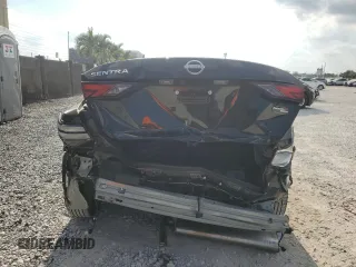 2024 Nissan Sentra S with VIN 3N1AB8BV2RY376985, listed as a Copart auction lot 53404155 with 5,820 mi miles and Non Repairable. Bid and sale history available at DreamBid. Image 6.