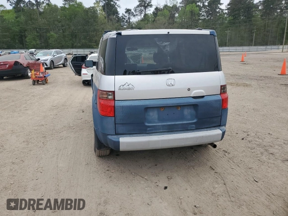 2005 Honda Element EX with VIN 5J6YH28625L007144, listed as a Copart auction lot 51083485 with 158,609 mi miles and Salvage Title. Bid and sale history available at DreamBid. Image 6.