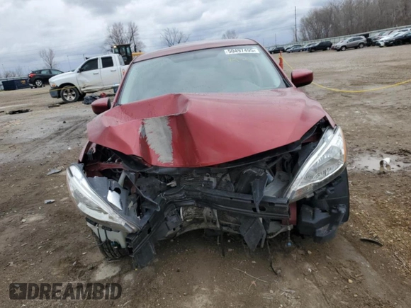 2014 Nissan Sentra SR with VIN 3N1AB7AP6EY295687, listed as a Copart auction lot 50497495 with Not Provided miles and Salvage Title. Bid and sale history available at DreamBid. Image 5.