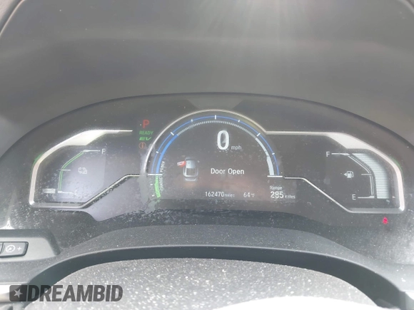 2018 Honda Clarity with VIN JHMZC5F12JC013732, listed as a IAAI auction lot 42157758 with 162,470 mi miles. Bid and sale history available at carsss.com. Image 7.