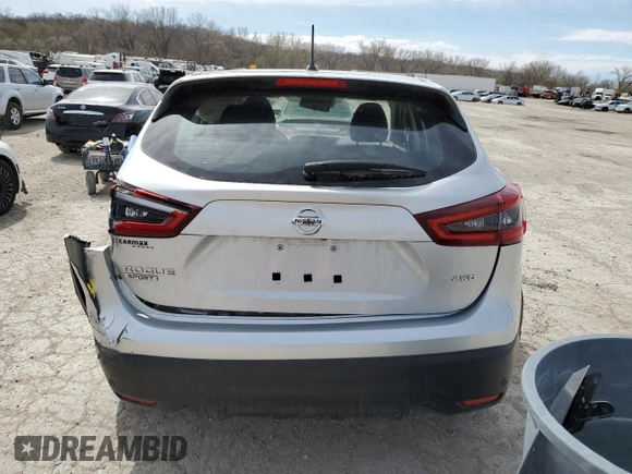 2021 Nissan Rogue S z VIN JN1BJ1AW0MW426758, wystawiony jako Copart lot #49881495 z przebiegiem 26 296 mil mil oraz Szkoda całkowita • Salvage title. Historia ofert i sprzedaży dostępna na DreamBid. Obrazek 6.