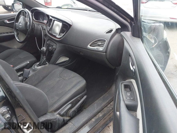 2016 Dodge Dart SXT with VIN 1C3CDFBB3GD752298, listed as a IAAI auction lot 41884295 with 61,736 mi miles. Bid and sale history available at carsss.com. Image 5.