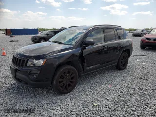 2015 Jeep Compass Sport with VIN 1C4NJDBB8FD366783, listed as a Copart auction lot 53807845 with 101,846 mi miles and Salvage Title. Bid and sale history available at carsss.com. Image 1.