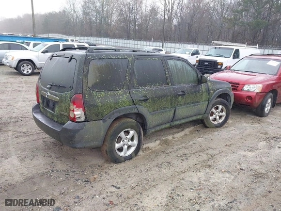 2006 Mazda Tribute i with VIN 4F2YZ02Z46KM28929, listed as a IAAI auction lot 41553166 with 1 mi miles. Bid and sale history available at carsss.com. Image 4.