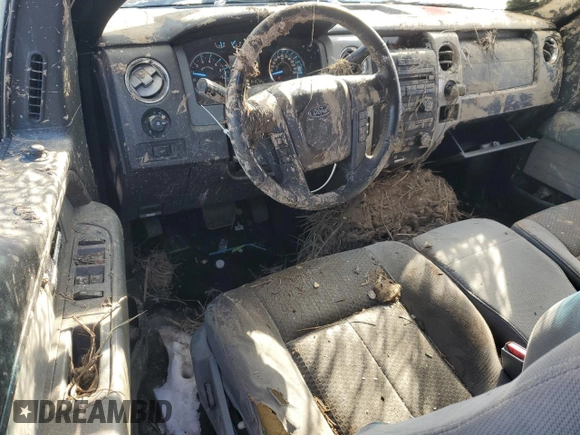 2011 Ford F-150 XL with VIN 1FTFX1ET2BFD29572, listed as a Copart auction lot 87320264 with 232,370 mi miles and Salvage Title. Bid and sale history available at carsss.com. Image 8.