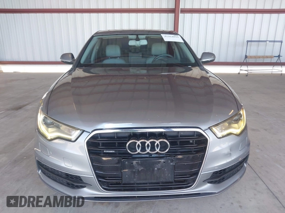 2012 Audi A6 3.0T Prestige with VIN WAUHGAFC6CN080091, listed as a IAAI auction lot 41964023 with 166,334 mi miles. Bid and sale history available at carsss.com. Image 12.