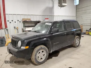 2017 Jeep Patriot Sport with VIN 1C4NJPBA5HD211541, listed as a Copart auction lot 42319855 with 153,938 mi miles and Salvage Title. Bid and sale history available at carsss.com. Image 1.
