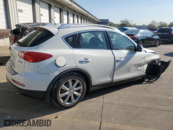 2012 Infiniti EX Journey with VIN JN1AJ0HR9CM451657, listed as a Copart auction lot 70306284 with 83,981 mi miles and Salvage Title. Bid and sale history available at carsss.com. Image 3.