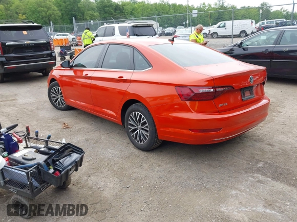 2021 Volkswagen Jetta S with VIN 3VWC57BU9MM013627, listed as a IAAI auction lot 42336470 with 43,370 mi miles and . Bid and sale history available at DreamBid. Image 3.