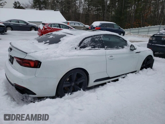 2018 Audi RS 5 z VIN WUAPWAF53JA902100, wystawiony jako Copart lot #45120285 z przebiegiem 39 423 mil mil oraz Szkody całkowita. Historia ofert i sprzedaży dostępna na DreamBid. Obrazek 3.