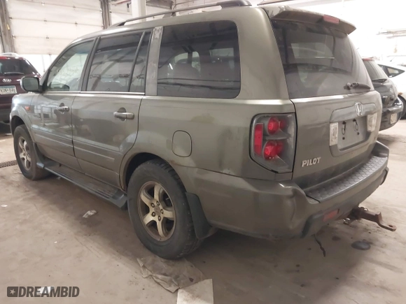 2007 Honda Pilot EX-L with VIN 5FNYF18557B009179, listed as a IAAI auction lot 41952140 with 300,471 mi miles. Bid and sale history available at carsss.com. Image 3.