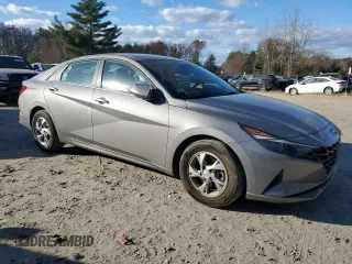 2023 Hyundai Elantra SE with VIN KMHLL4AG5PU436817, listed as a Copart auction lot 79548964 with 23,511 mi miles and Salvage Title. Bid and sale history available at DreamBid. Image 4.