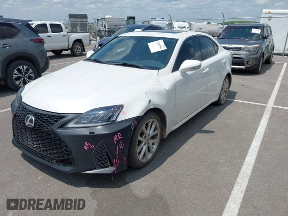 2011 Lexus IS 250 with VIN JTHCF5C26B2035296, listed as a IAAI auction lot 42469561 with 180,609 mi miles and . Bid and sale history available at DreamBid. Image 2.