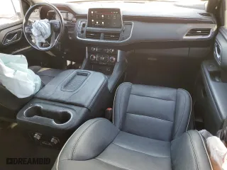 2022 GMC Yukon XL SLT with VIN 1GKS1GKD1NR220172, listed as a Copart auction lot 52760325 with 55,985 mi miles and Salvage Title. Bid and sale history available at carsss.com. Image 8.