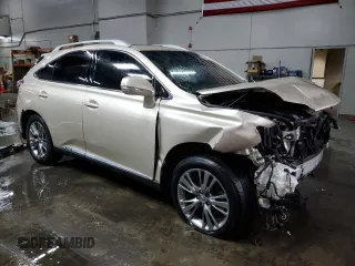 2013 Lexus RX 450h with VIN JTJZB1BA2D2007181, listed as a Copart auction lot 44821995 with 177,232 mi miles and Salvage title. Bid and sale history available at DreamBid. Image 4.
