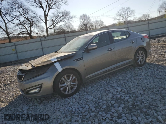 2013 Kia Optima SX with VIN 5XXGR4A68DG150585, listed as a Copart auction lot 50319635 with Not Provided miles and Non Repairable. Bid and sale history available at carsss.com. Image 1.