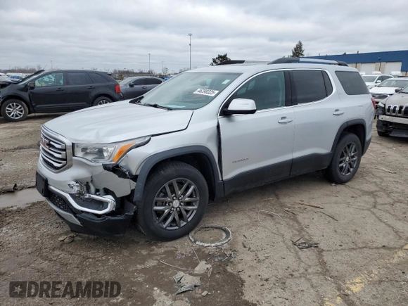 2017 GMC Acadia SLT with VIN 1GKKNULS7HZ170463, listed as a Copart auction lot 46398325 with 118,518 mi miles and Clean Title. Bid and sale history available at carsss.com. Image 1.