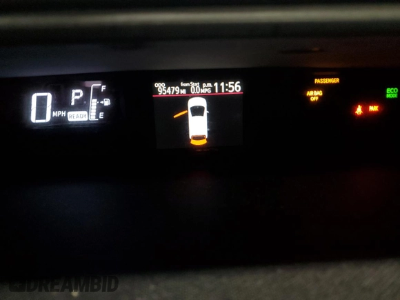 2016 Toyota Prius One with VIN JTDKDTB31G1125292, listed as a Copart auction lot 52892215 with 95,479 mi miles and Clean Title. Bid and sale history available at carsss.com. Image 9.