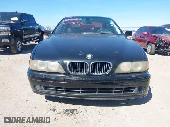 2001 BMW 5 Series 530iA with VIN WBADT634X1CF04145, listed as a IAAI auction lot 41651022 with 190,069 mi miles. Bid and sale history available at carsss.com. Image 12.