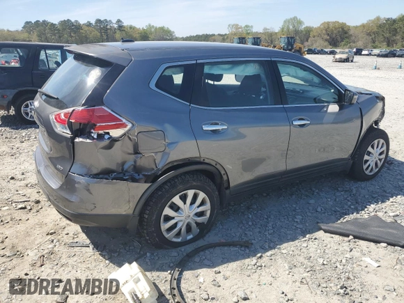 2015 Nissan Rogue SV with VIN KNMAT2MV1FP527834, listed as a Copart auction lot 50498585 with 115,832 mi miles and Salvage Title. Bid and sale history available at DreamBid. Image 3.