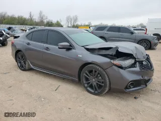 2018 Acura TLX w/A-SPEC Pkg with VIN 19UUB2F63JA011512, listed as a Copart auction lot 50954255 with 85,340 mi miles and Salvage Title. Bid and sale history available at carsss.com. Image 4.
