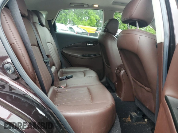 2010 Infiniti EX Journey z VIN JN1AJ0HR4AM754326, wystawiony jako Copart lot #58850875 z przebiegiem Nie podano mil oraz Szkoda całkowita • Salvage title. Historia ofert i sprzedaży dostępna na DreamBid. Obrazek 10.
