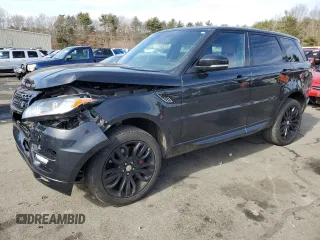 2015 Land Rover Range Rover Sport Supercharged with VIN SALWR2TF8FA506179, listed as a Copart auction lot 46779295 with 144,405 mi miles and Non repairable. Bid and sale history available at DreamBid. Image 1.