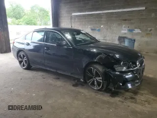 2022 BMW 3 Series 330i xDrive with VIN 3MW5R7J07N8C52051, listed as a Copart auction lot 59055745 with Not provided miles and Salvage title. Bid and sale history available at DreamBid. Image 4.