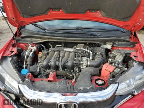 2019 Honda Fit LX with VIN 3HGGK5H41KM722561, listed as a Copart auction lot 43783575 with 87,946 mi miles and Salvage Title. Bid and sale history available at carsss.com. Image 11.