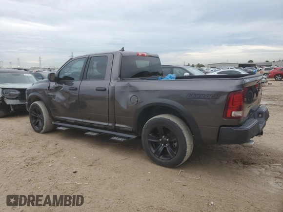 2021 Ram 1500 Classic Warlock with VIN 1C6RR7GT0MS514972, listed as a Copart auction lot 51106725 with 57,920 mi miles and Salvage Title. Bid and sale history available at carsss.com. Image 2.