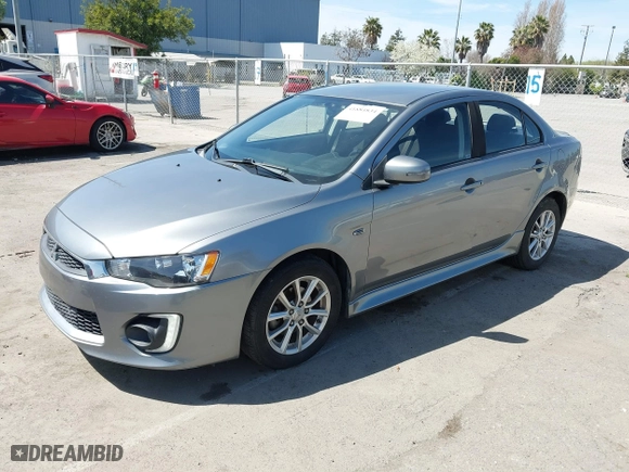 2016 Mitsubishi Lancer ES with VIN JA32U2FU2GU011859, listed as a IAAI auction lot 41884834 with 79278 miles. Bid and sale history available at carsss.com. Image 17.