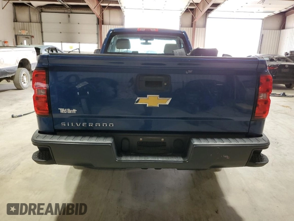 2015 Chevrolet Silverado 1500 Work Truck with VIN 1GCNCPEH3FZ441632, listed as a Copart auction lot 53602555 with 68,553 mi miles and Salvage Title. Bid and sale history available at DreamBid. Image 6.