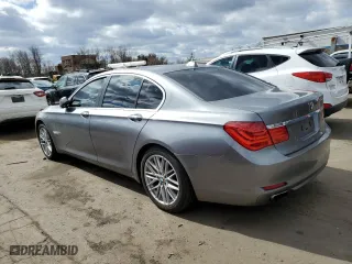 2012 BMW 7 Series 750i xDrive with VIN WBAKC6C50CDX99525, listed as a Copart auction lot 47569675 with 155,843 mi miles and Clean Title. Bid and sale history available at carsss.com. Image 2.