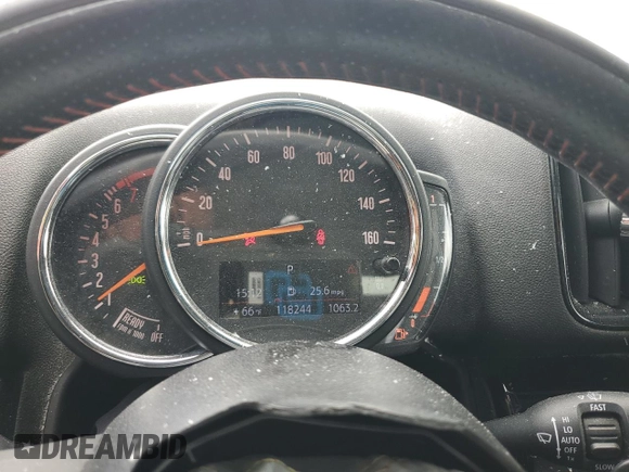 2020 MINI Countryman Cooper S with VIN WMZYW7C03L3L01905, listed as a Copart auction lot 57001705 with 118,244 mi miles and Salvage title. Bid and sale history available at DreamBid. Image 9.