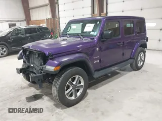2023 Jeep Wrangler Sahara with VIN 1C4HJXEN9PW560958, listed as a IAAI auction lot 41980179 with 35,975 mi miles and . Bid and sale history available at DreamBid. Image 18.