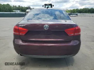 2013 Volkswagen Passat S with VIN 1VWAP7A35DC032218, listed as a Copart auction lot 56232645 with 222,722 mi miles and Salvage title. Bid and sale history available at DreamBid. Image 6.