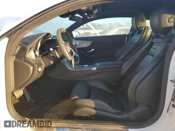 2023 Mercedes-Benz C 300 with VIN W1KWJ8EBXPG122548, listed as a Copart auction lot 80816274 with 10,142 mi miles and Salvage Title. Bid and sale history available at DreamBid. Image 7.