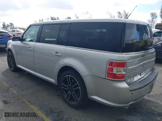 2014 Ford Flex SEL with VIN 2FMGK5C84EBD02738, listed as a IAAI auction lot 41712816 with 217,646 mi miles. Bid and sale history available at carsss.com. Image 3.