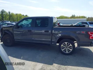 2018 Ford F-150 XL with VIN 1FTEW1EP6JFE00496, listed as a IAAI auction lot 42247235 with 76,858 mi miles and . Bid and sale history available at DreamBid. Image 15.