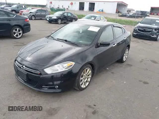 2013 Dodge Dart Limited with VIN 1C3CDFCAXDD233623, listed as a IAAI auction lot 42351947 with 142,410 mi miles and . Bid and sale history available at DreamBid. Image 2.