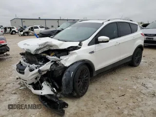 2015 Ford Escape Titanium with VIN 1FMCU0JX4FUC12264, listed as a Copart auction lot 45060775 with 130,195 mi miles and Clean Title. Bid and sale history available at carsss.com. Image 1.