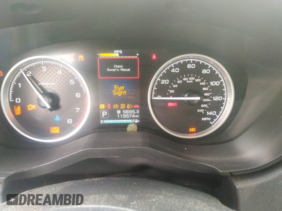 2021 Subaru Forester Premium with VIN JF2SKAFC1MH437721, listed as a IAAI auction lot 42633556 with 119,574 mi miles and . Bid and sale history available at DreamBid. Image 7.