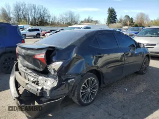 2016 Toyota Corolla L with VIN 2T1BURHE8GC682255, listed as a Copart auction lot 50196565 with 135,354 mi miles and Salvage Title. Bid and sale history available at DreamBid. Image 3.