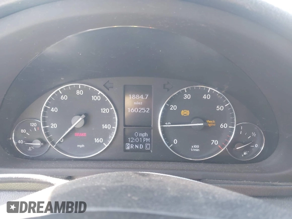 2007 Mercedes-Benz C 280 Luxury with VIN WDBRF92H67F861928, listed as a IAAI auction lot 42056623 with 160,252 mi miles and . Bid and sale history available at DreamBid. Image 7.