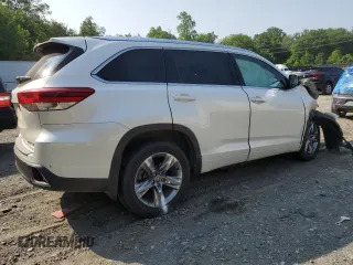 2018 Toyota Highlander Limited z VIN 5TDDZRFH1JS860268, wystawiony jako Copart lot #59696495 z przebiegiem Nie podano mil oraz Szkoda całkowita • Salvage title. Historia ofert i sprzedaży dostępna na DreamBid. Obrazek 3.