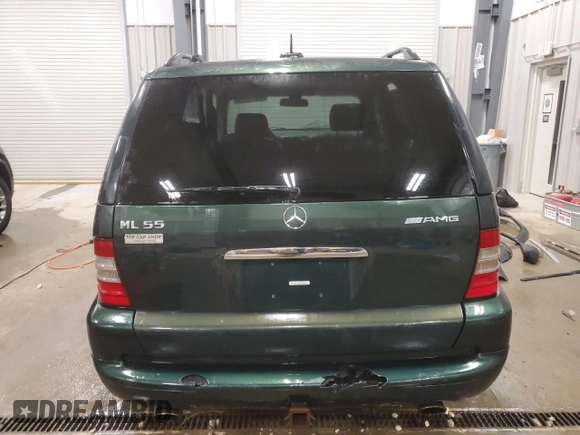 2000 Mercedes-Benz M-Class AMG with VIN 4JGAB74EXYA169182, listed as a Copart auction lot 83910164 with 0 mi miles and Clean Title. Bid and sale history available at carsss.com. Image 6.