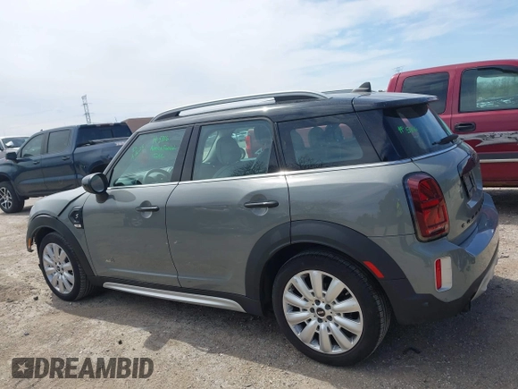 2022 MINI Countryman Cooper S with VIN WMZ83BR03N3N56348, listed as a IAAI auction lot 42144470 with 26,727 mi miles and . Bid and sale history available at DreamBid. Image 14.