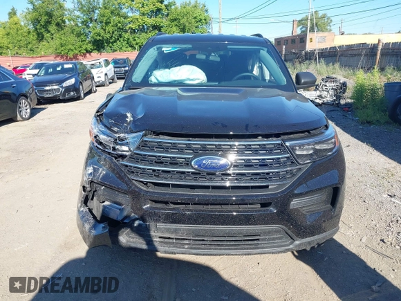 2024 Ford Explorer XLT with VIN 1FMSK8DH4RGA59229, listed as a IAAI auction lot 39626430 with 2,991 mi miles. Bid and sale history available at carsss.com. Image 12.